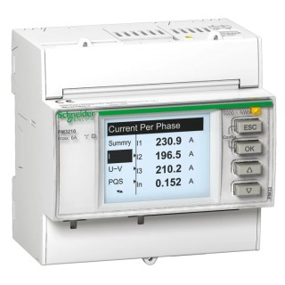 Schneider Electric 1, 3 Phase LCD Energy Meter PM3210 METSEPM3210