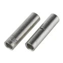 RS PRO Butt Splice Connector Uninsulated Tin Copper Contacts 30mm Length 5.5mm Diameter 841-7677