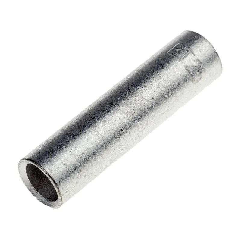 RS PRO Butt Splice Connector Uninsulated Tin Copper Crimp Contact 35mm 6.7mm 841-7686