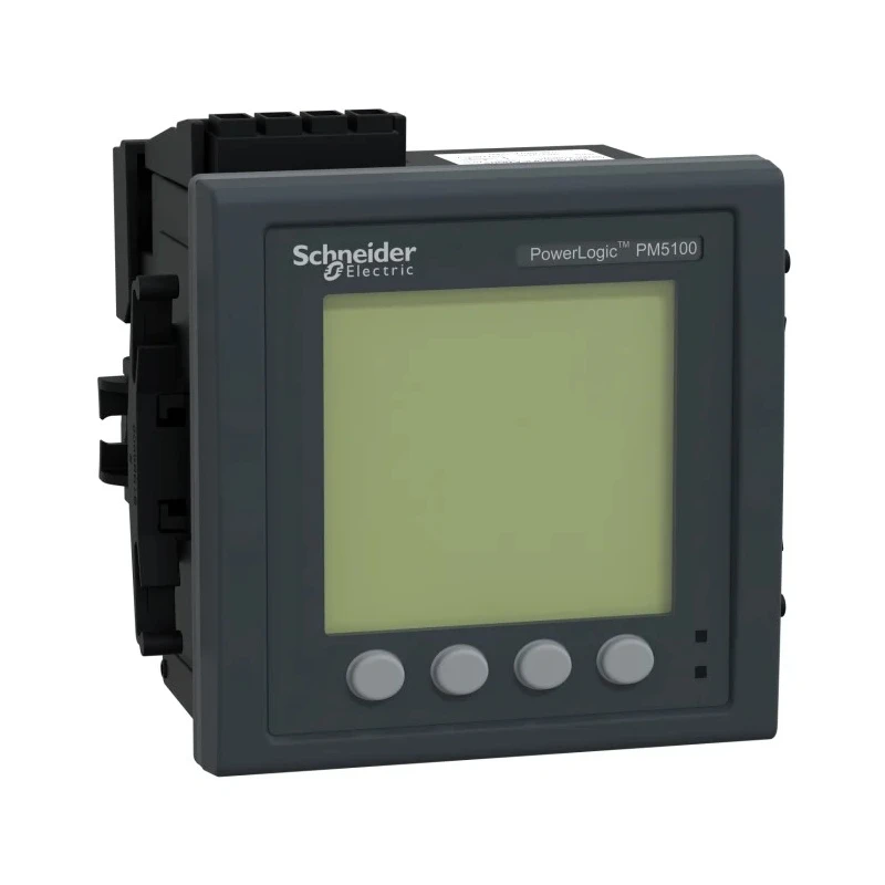 Schneider Electric 3 Phase Digital LCD Energy Meter PM5000 Series METSEPM5111 with ±0.5% Accuracy, 92x92x72mm Dimensions