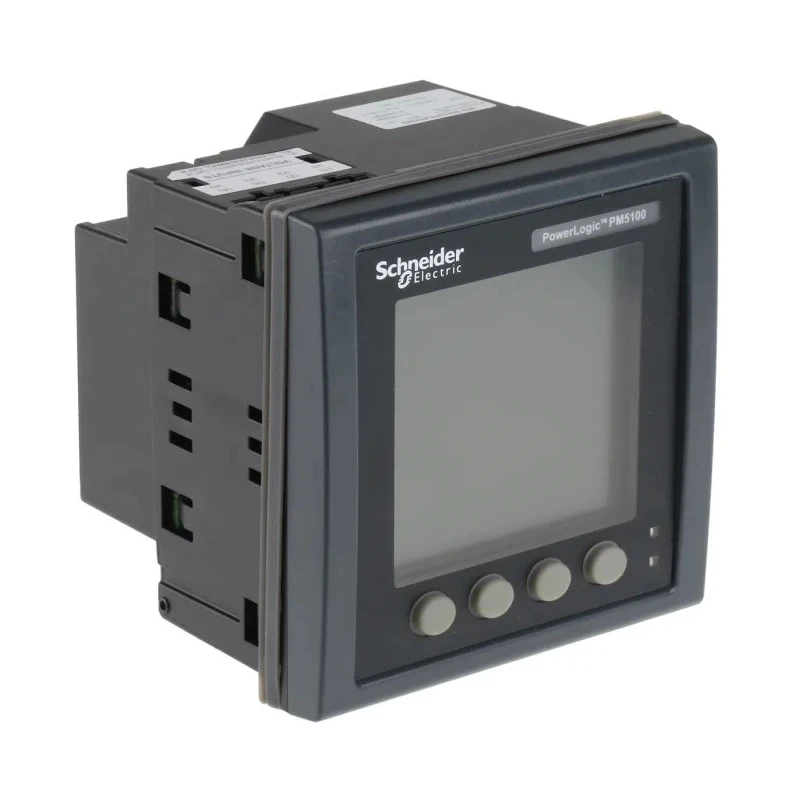 Schneider Electric 3 Phase Digital LCD Energy Meter PM5000 Series METSEPM5111 with ±0.5% Accuracy, 92x92x72mm Dimensions