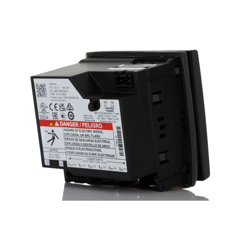 Schneider Electric 3 Phase Digital LCD Power Meter PM5000 Series METSEPM5100 92mm Cutout 0.5% Accuracy India