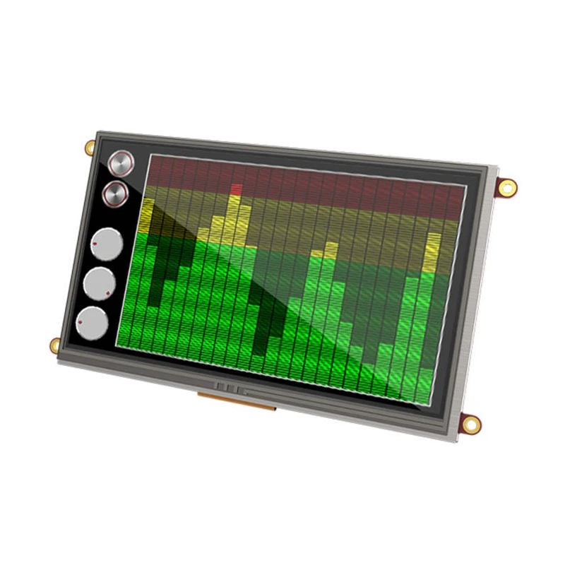 4D Systems 7in Resistive Touch Screen LCD Display Starter Kit SK-70DT-PI
