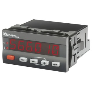 Kubler Digital Panel Multifunction Meter CODIX 566 LED Current Measurement 45 mm x 92 mm 6.566.010.300