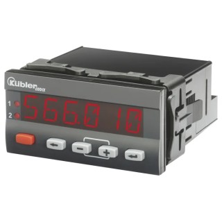 Kubler Digital Panel Multifunction Meter CODIX 566 Current LED Display 45 mm x 92 mm 6.566.010.000