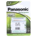 Panasonic NiMH Rechargeable C Battery 1.2V 2.8Ah Durable Standard Termination HHR-2SRE/2B