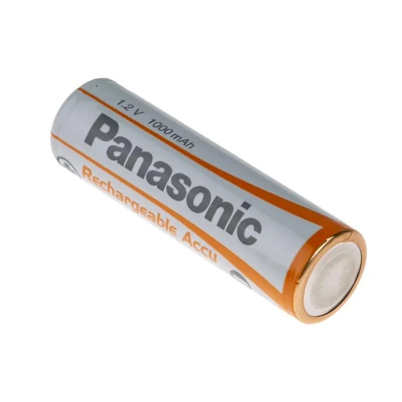 Panasonic AA Nickel Metal Hydride Rechargeable Battery 1 Ah 1.2 V Pack of 4 HHR-3LVE/4BC