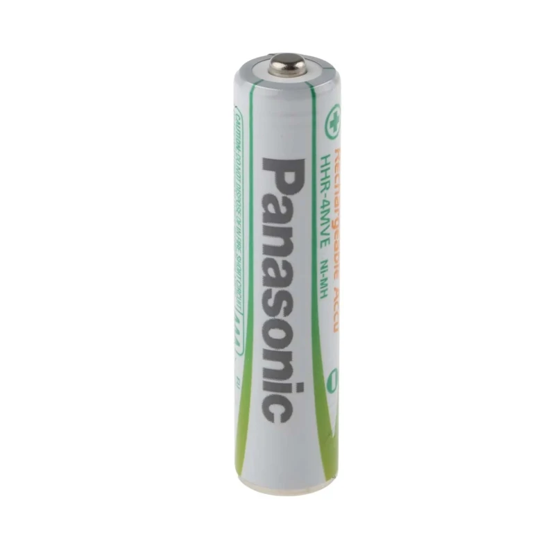 Panasonic NiMH Rechargeable AAA Battery 750 mAh 1.2 V HHR-4MVE/2BC