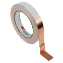 3M Conductive Tin Copper Tape Dead Soft Copper Foil 19.1mm x 16m Acrylic Adhesive 130°C Max 1182-3/4"X18YD