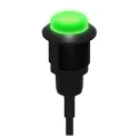 Banner Red LED Panel Mount Indicator 18 mm Screw Termination IP69K 30V dc 
