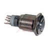 Bulgin Momentary Push Button Switch DPDT Panel Mount 16.2 mm Cutout IP66 IP68 250 V ac MP0045