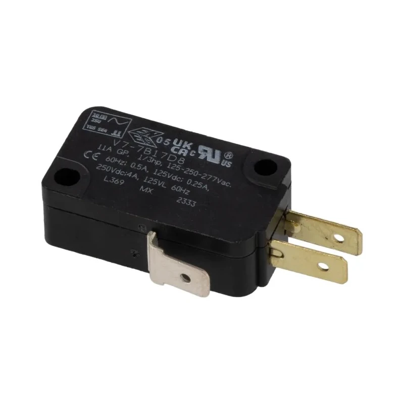 Honeywell Technologies Pin Plunger Micro Switch Quick Connect Terminal 11A 125V SPDT V7-7B17D8