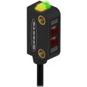 Banner Through Beam Photoelectric Sensor Block Style 2 m Detection Range NPN/PNP Output IP67 