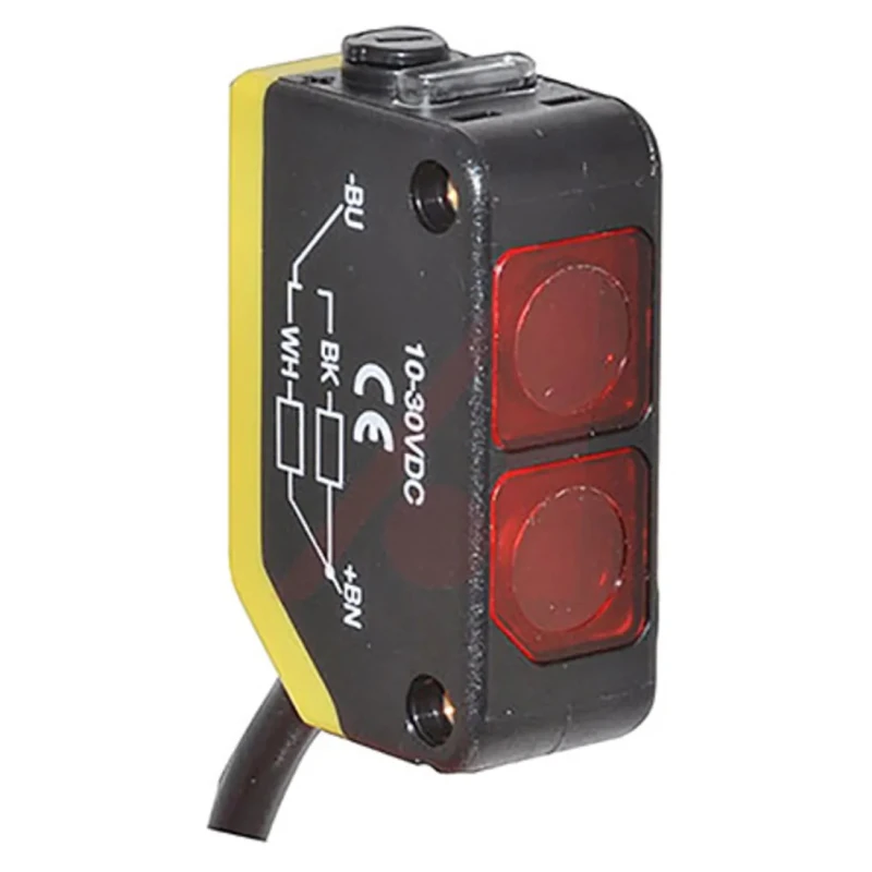 Banner Diffuse Photoelectric Sensor Block Style IP67 800 mm Detection Range PNP Output Q20PDL