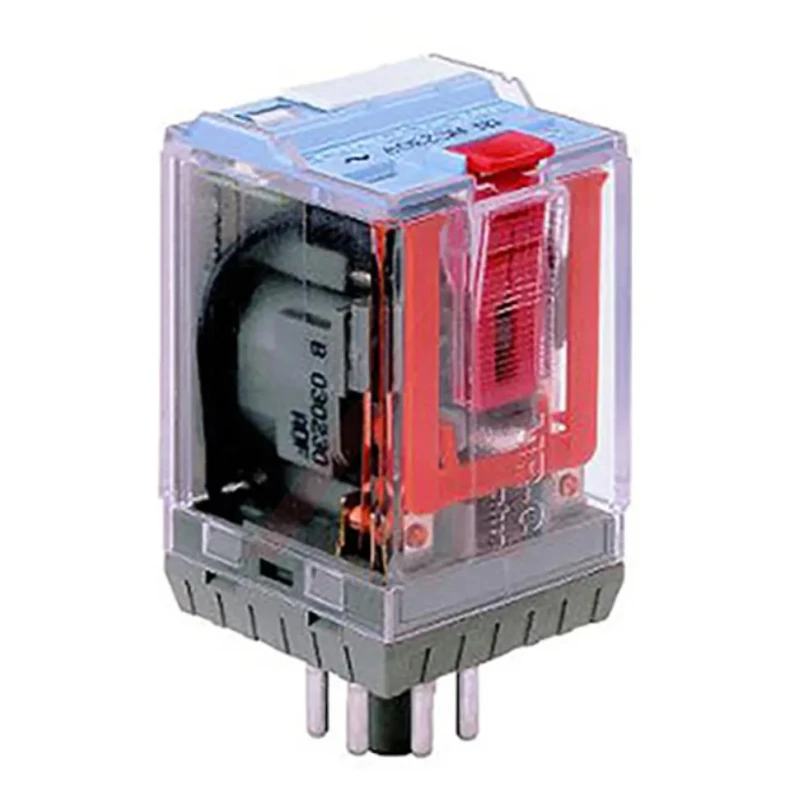Turck Power Relay 24V DC Coil 6A Switching Current 4PDT Plug-In Silver Alloy Contacts C4-A40DX/024VDC
