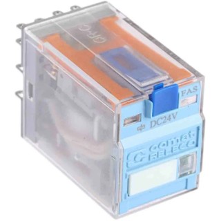 Turck Power Relay, 24V DC Coil Voltage, 5A Switching Current, 4PDT Contact Configuration C9-A41DX/024VDC