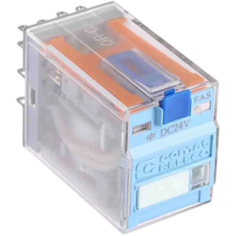 Turck Power Relay, 24V DC Coil Voltage, 5A Switching Current, 4PDT Contact Configuration C9-A41DX/024VDC