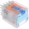 Turck Plug-in Power Relay 24V DC Coil, 10A Switching Current, 3PDT Contact Configuration C4-R30/024VDC