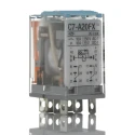 Turck Power Relay 24V DC Coil 10A Switching Current DPDT Plug-In Terminal C7-A20FX/024VDC