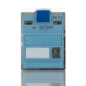 Turck Power Relay 24V DC Coil 10A Switching Current DPDT Plug-In Terminal C7-A20FX/024VDC