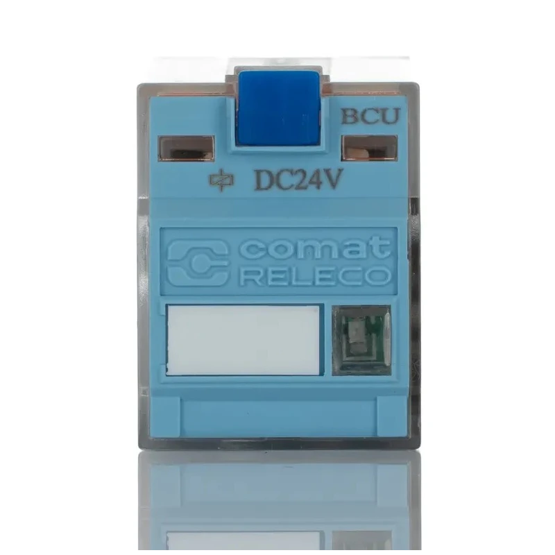 Turck Power Relay 24V DC Coil 10A Switching Current DPDT Plug-In Terminal C7-A20FX/024VDC