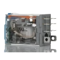 Turck Power Relay 24V DC Coil 10A Switching Current DPDT Plug-In Terminal C7-A20FX/024VDC