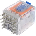 Turck Plug-in Power Relay 24V DC Coil, 10A Switching Current, 3PDT Contact Configuration C4-R30/024VDC