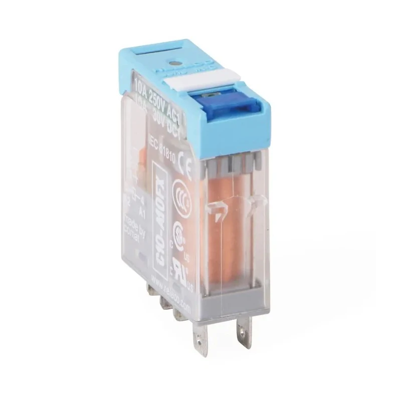 Turck Power Relay, 5V dc Coil Voltage, 10A Switching Current, SPDT, Plug-In Terminal, Silver Alloy Contacts, C10-A10X/005VDC
