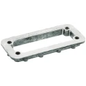 HARTING Mounting Frame HAN HPR Series Thread Size M6 4 Way Female Die Cast Aluminium 250V 09400009902