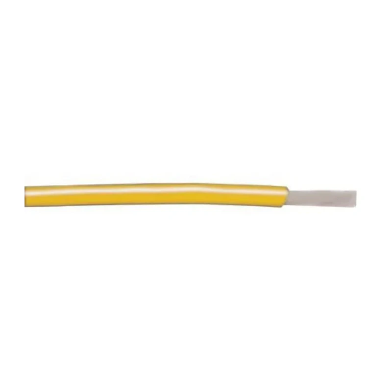 Alpha Wire 1.3 mm² Yellow PVC Hook Up Wire 16 AWG, 1 x 1.29 mm Strand, 30 m Length 300 V 105°C 3057/1 YL005