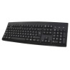 Ceratech Wired USB, PS2 Standard Keyboard, QWERTY (Italy), Black KYBAC260UP-BKIT