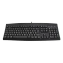 Ceratech Wired USB Standard Keyboard QWERTY (UK) Black 456mm x 168mm x 40mm KYBAC260-UBLKEUR