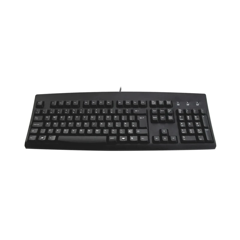 Ceratech Wired USB Standard Keyboard QWERTY (UK) Black 456mm x 168mm x 40mm KYBAC260-UBLKEUR