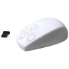Ceratech 5 Button Wireless Medical Optical Mouse USB Ambidextrous White MOUNA-SIL-RFCWH
