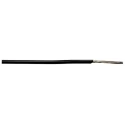 Alpha Wire Hook Up Wire PVC Series Black 0.52 mm² 20 AWG 7x0.32 mm Copper Core 30 m Polyvinyl Cable 1856 BK005