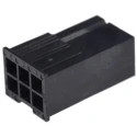 Molex Mini-Fit Jr Male Connector Housing 4.2 mm Pitch 6 Way 2 Row Straight 46999-0277