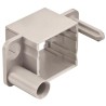 HARTING Fixing Frame HAN Modular Series 2 Way Die Cast Zinc Grey 10B 09140060311
