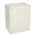 RS PRO Mild Steel Lockable Steel Wall Box IP66, 500 mm x 400 mm x 300 mm IP66