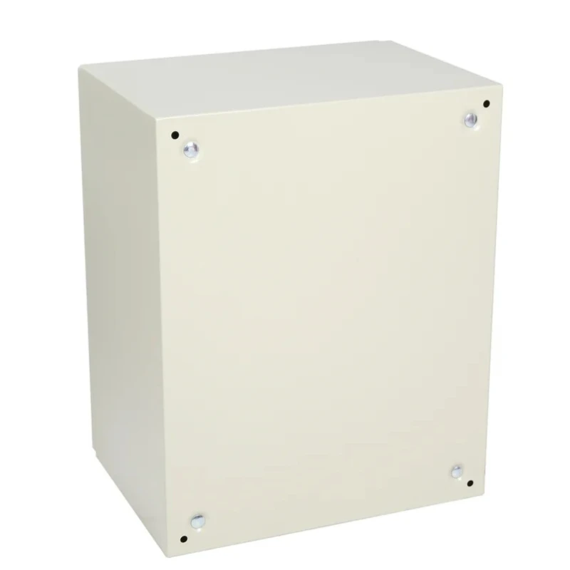 RS PRO Mild Steel Lockable Steel Wall Box IP66, 500 mm x 400 mm x 300 mm IP66