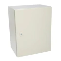 RS PRO Mild Steel Lockable Steel Wall Box IP66, 500 mm x 400 mm x 300 mm IP66