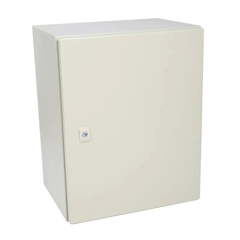 RS PRO Mild Steel Lockable Steel Wall Box IP66, 500 mm x 400 mm x 300 mm IP66
