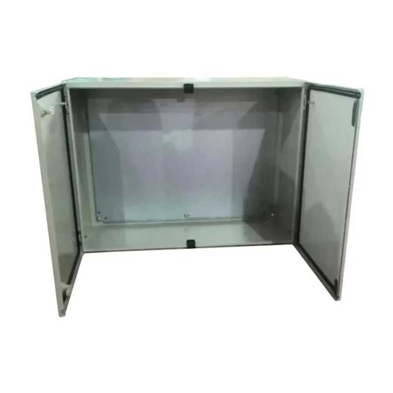 RS PRO Steel Wall Box, IP66, 800 mm x 600 mm x 300 mm, Mild Steel, Triple Lock System IP66