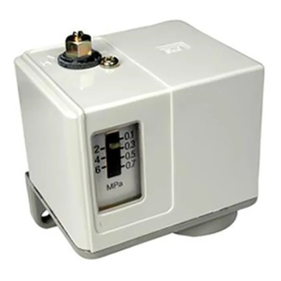 SMC Pressure Switch Adjustable 0.8 MPa to 1 Mpa, 1/4 in Port Size, Horizontal Threaded Mount IS3000-N02