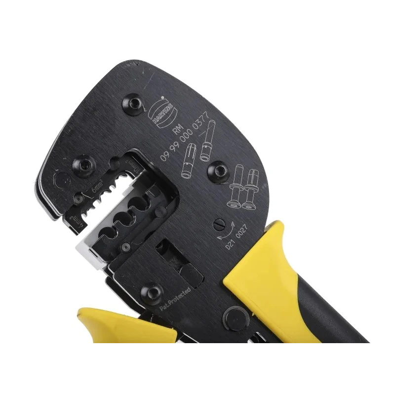HARTING Han C 10 mm² Crimp Tool Hand-Operated for Han C Connector Contacts 09990000377