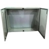 RS PRO Steel Wall Box, IP66 Rated, 1000 mm x 1000 mm x 300 mm, Triple Lock System IP66