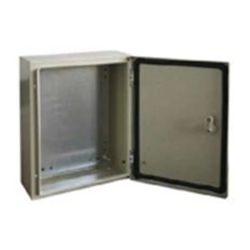 RS PRO Steel Wall Box, IP66 Rated Mild Steel Enclosure, 800 mm x 800 mm x 300 mm IP66