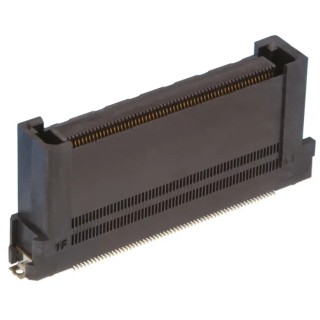Hirose FunctionMAX FX20 Series Straight Surface PCB Socket, 100-Contact, 2 Row, 0.5 mm Pitch Solder FX20