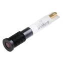 RS PRO Orange Panel Mount Indicator 21.6V DC, 26.4V DC, 20mA, IP67 Flush Bezel 843-2461