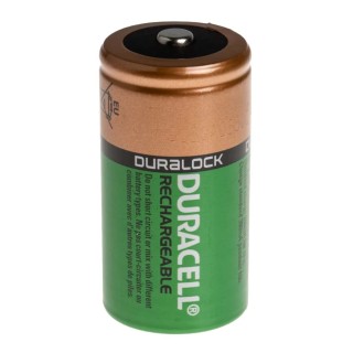 Duracell NiMH Rechargeable C Battery 2.2Ah, 1.2V, Cylindrical DC1400