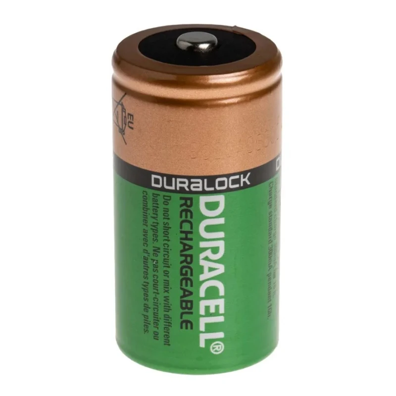 Duracell NiMH Rechargeable C Battery 2.2Ah, 1.2V, Cylindrical DC1400